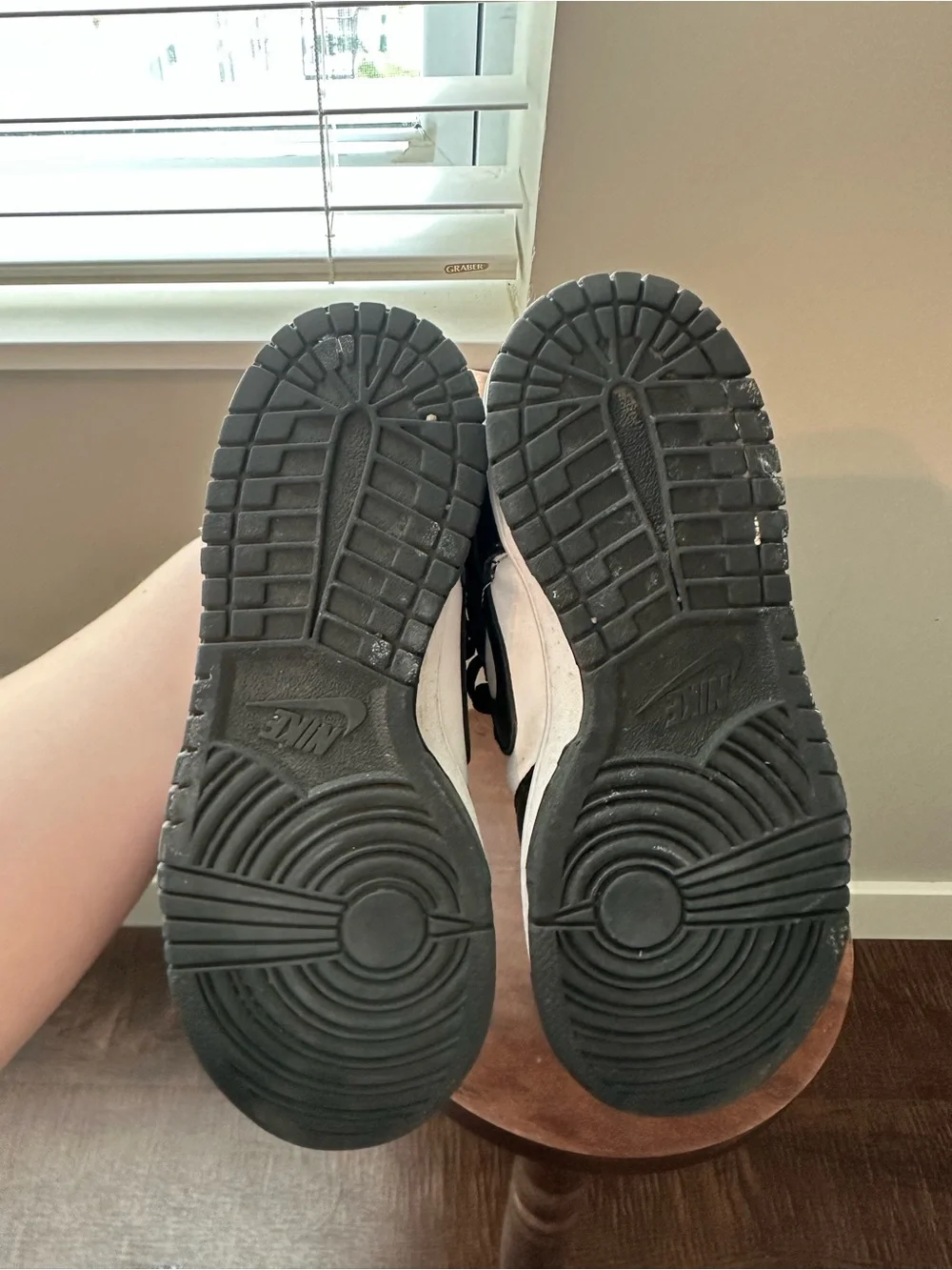 Nike Kids Black and White Low-Top Sneakers — Youth Court Style